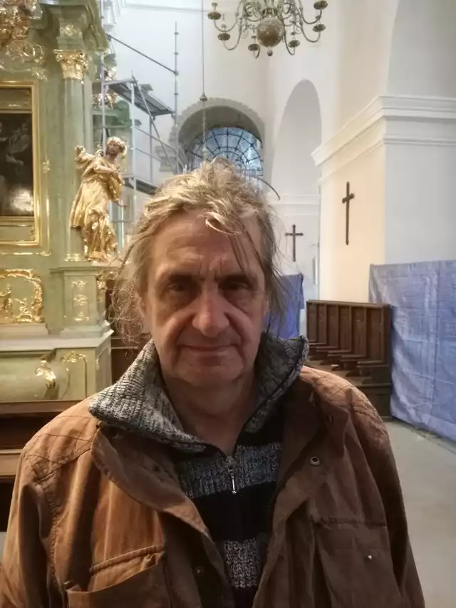 Krzysztof Pudełko, lubelski artysta, współtwórcą instalacji u ojców dominikanów