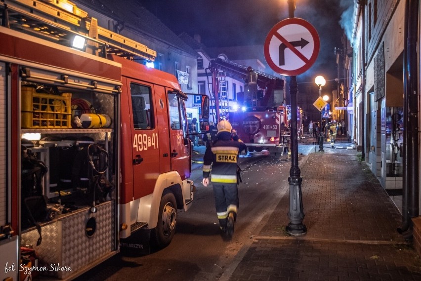 Pożar w Krotoszynie wybuchł w nocy z soboty na niedzielę. Z...