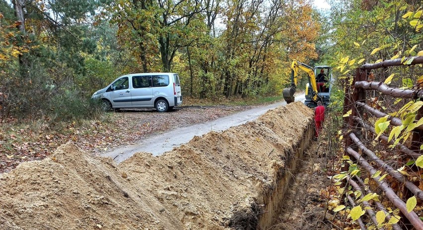 Układanie kabli przesyłowych rozpoczęło się już w gminie...