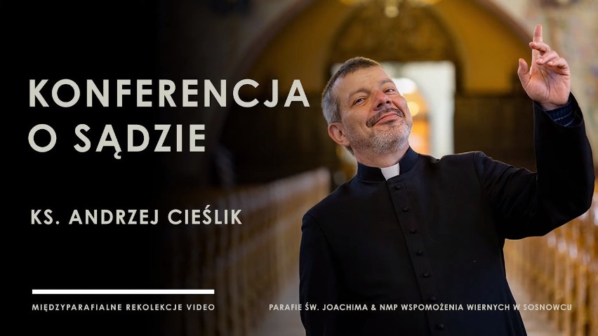 Ksiądz Andrzej Cieślik prowadzi międzyparafialne rekolekcje...