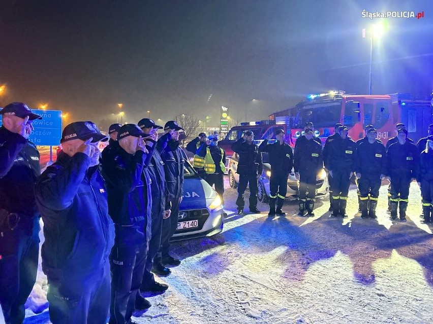 Policjanci w Śląskiem oddali hołd zmarłym w tragicznych...