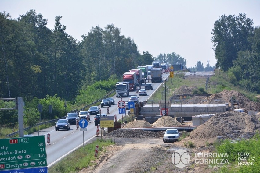 Tak w Dąbrowie Górniczej powstaje 7-kilometrowy odcinek S1...