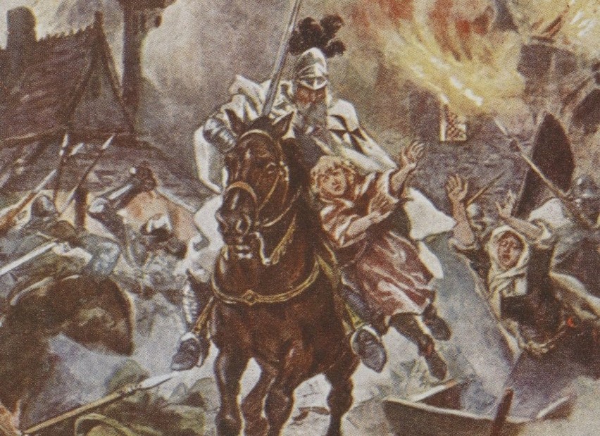 20 września 1331 Krzyżacy zdobyli i spalili Sieradz, rabując...