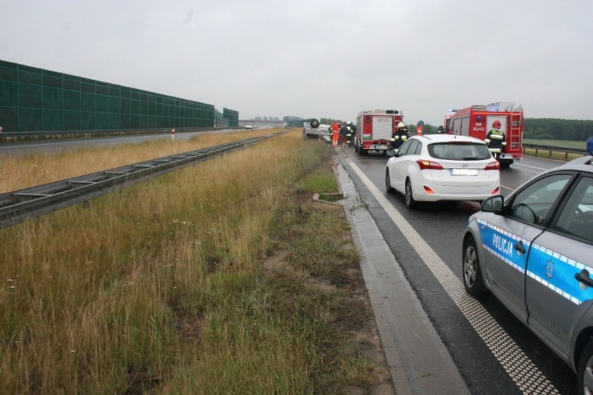 Do wypadku doszło około godz. 10 na autostradzie A1 na...