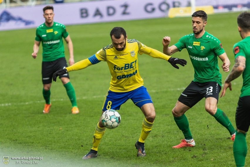 Fortuna 1. Liga. Arka Gdynia - Górnik Łęczna 0:2 (0:0). 13.03.2021. Oceniamy piłkarzy Arki Gdynia po porażce z wiceliderem tabeli 