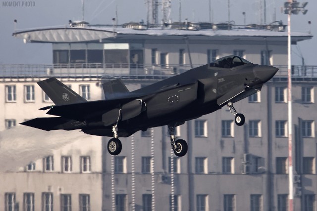 Kontyngent Włoskich Sił Powietrznych stacjonuje w 22 Bazie Lotnictwa Taktycznego z czterema samolotami F-35.