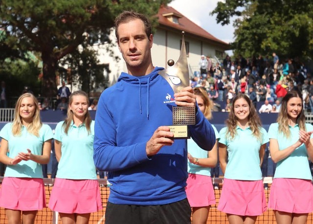 Richard Gasquet z Francji wygrał Pekao Szczecin Open 2017