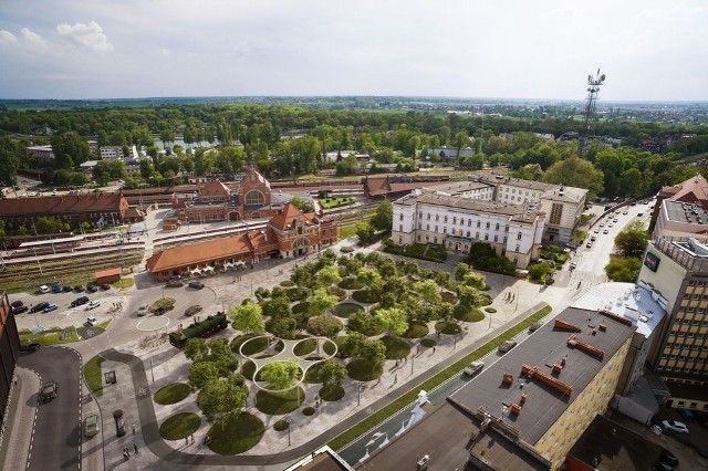 W tym roku w Opolu zaplanowano wiele inwestycji, m.in. przebudowę placu przed dworcem PKP.