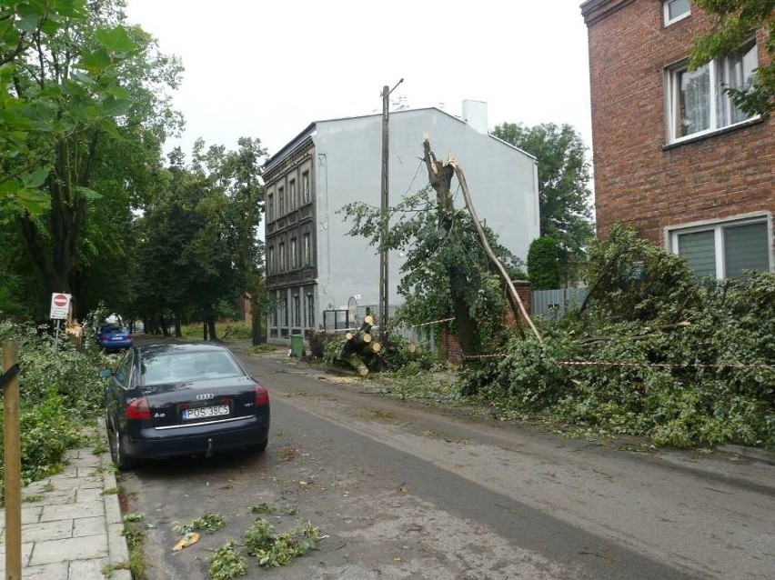 W nocy nad Pabianicami przeszła nawałnica. Mieszkańcy byli...