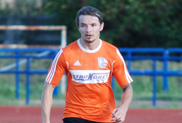 Marcin Wroński strzelił gola dla Hetmana Włoszczowa.
