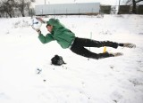 Piłkarze Radomiaka trenowali na śniegu (video, zdjęcia)