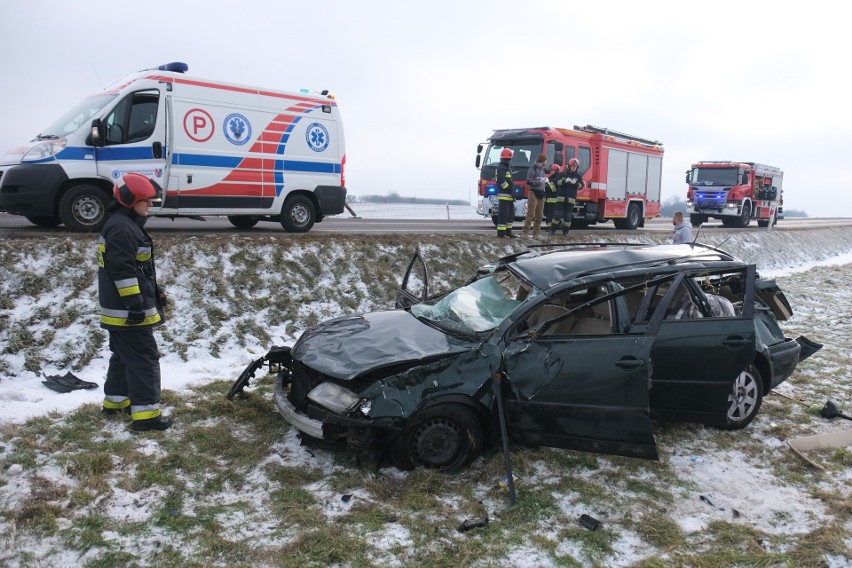 Do wypadku doszło w niedzielę około godz. 11.30 na drodze...