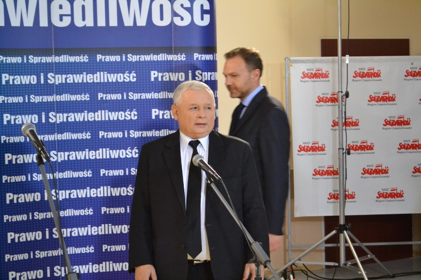 Jarosław Kaczyński w Częstochowie