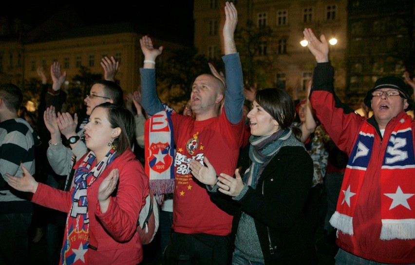 Wisła Kraków dziesięć lat temu świętowała mistrzostwo Polski