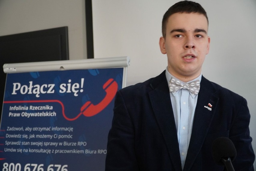 Jan Gawroński, społeczny zastępca Rzecznika praw Dziecka.