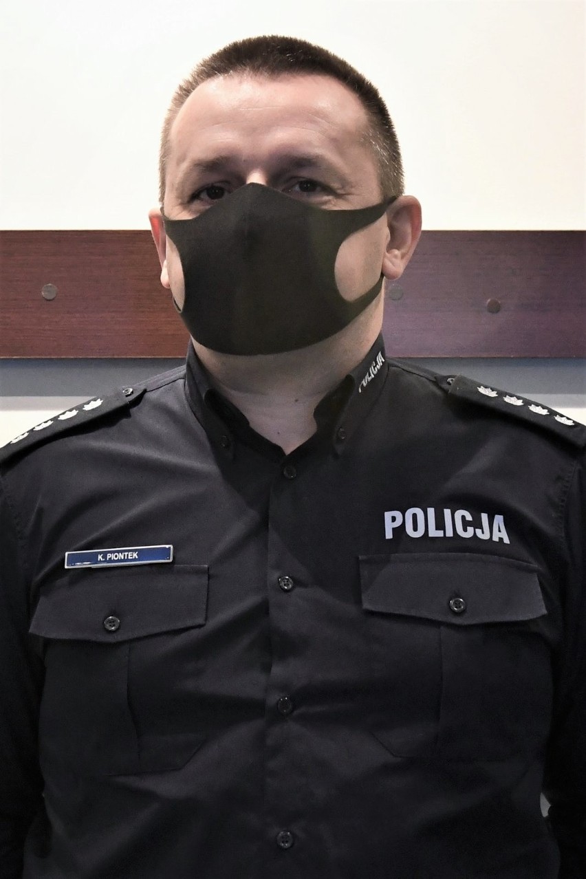 Nowy szef policji w Rybniku to nadkom. Krzysztof Piontek...