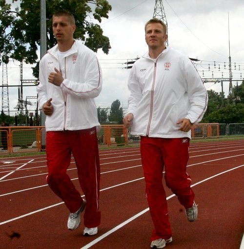 Marcin Dróżdż (z lewej) i Łukasz Zambrzycki mają stanowić o sile naszej kadry podczas Pucharu. Wraz z kolegami powalczą oni o awans do Superligi mężczyzn w wieloboju.