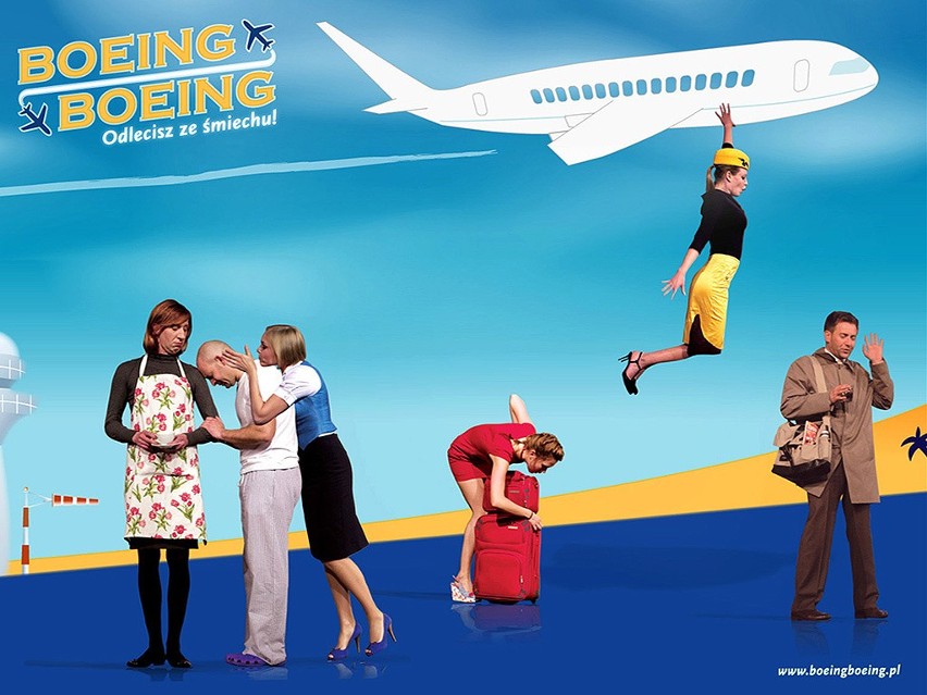 Spektakl „Boeing Boeing” to świetna rozrywka, którą doceniła...