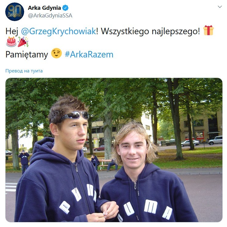 Dawno, dawno temu Grzegorz Krychowiak i Michał Janota...
