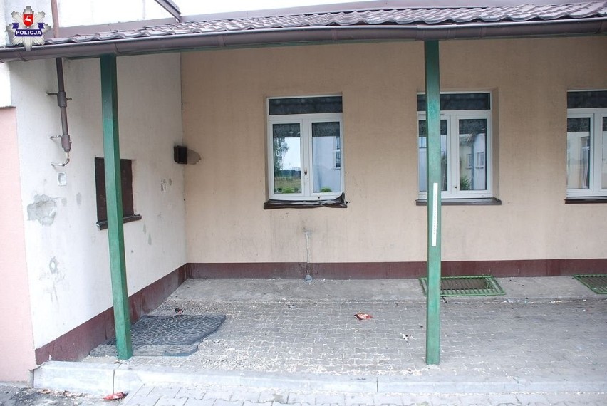 19-latek zdemolował szkołę w Brzozowicy Dużej. Starty to około 4 tys. zł. Zobacz zdjęcia!
