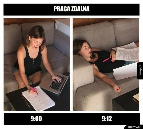 Praca zdalna to powód do... memów. Zobacz, jak internauci umilają sobie home office. Memy o pracy w domu na rozbawienie! 