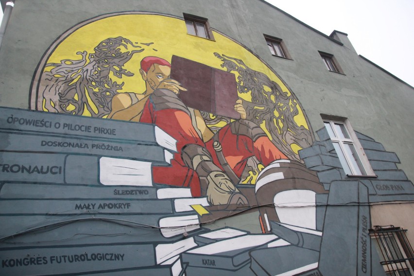 W Przegorzałach pojawił się nowy mural. Te już istnieją w Krakowie [ZDJĘCIA]