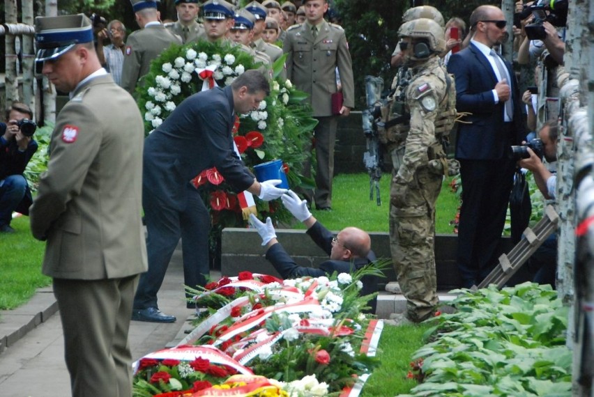 Uroczystości pogrzebowe Ryszarda Białousa w Warszawie
