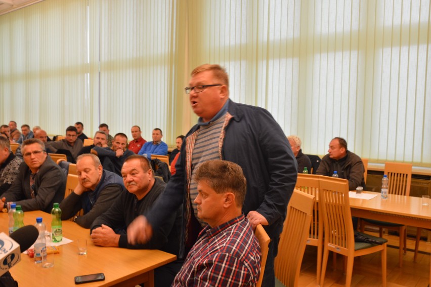 Brzescy rolnicy protestowali w Opolskim Urzędzie Wojewódzkim