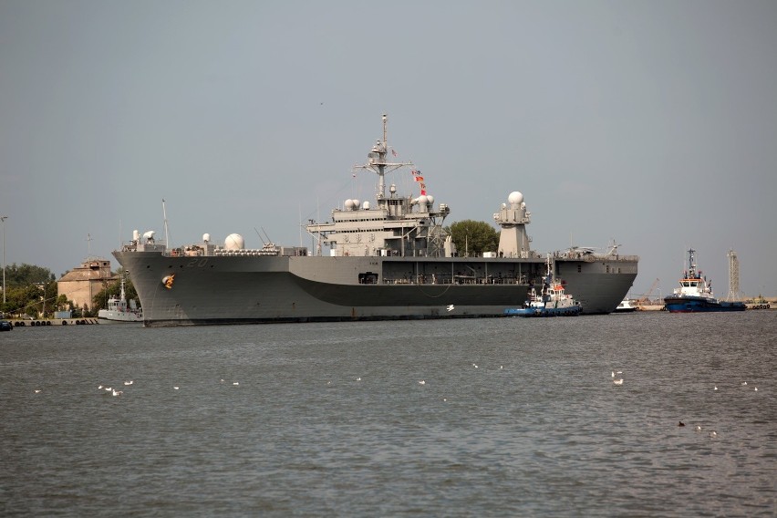 USS Mount Whitney w Gdyni