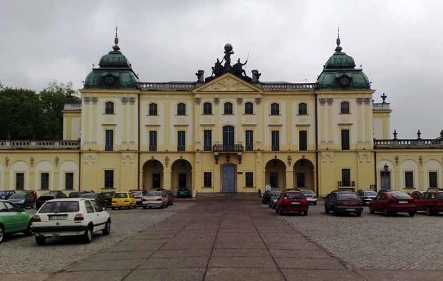 To zdjęcie Pałacu Branickich także zostało zrobione komórką