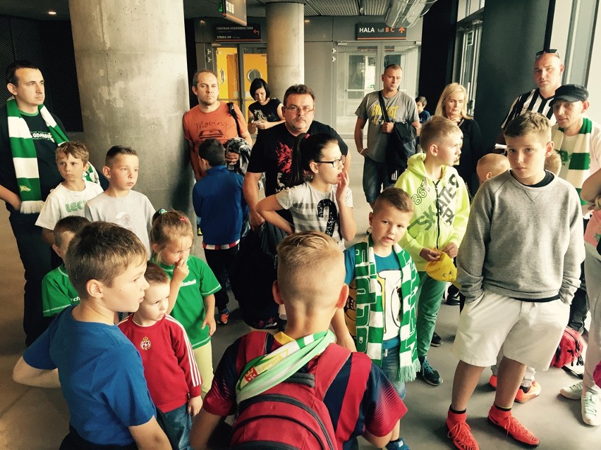Dziecięca eskorta na meczu Lechia-Juventus