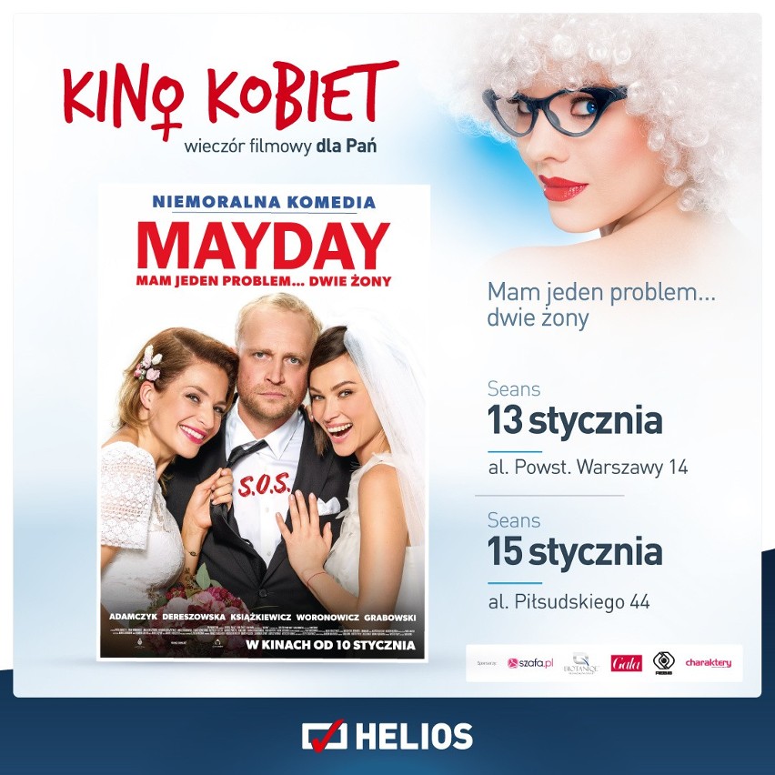 Kino Helios zaprasza na Kino Kobiet 13.01 i 15.01 w Rzeszowie