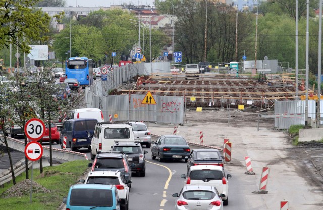 Remont mostów na ul. Krzywoustego