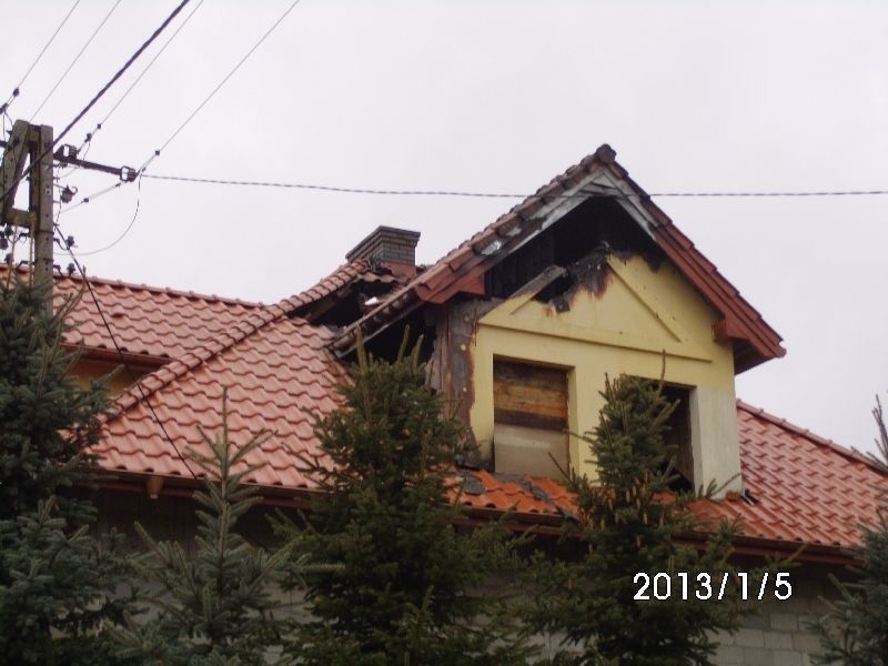 Brudzów Młynek: Płonął dom jednorodzinny