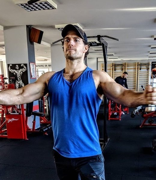 fot. Instagram.com/@henrycavill