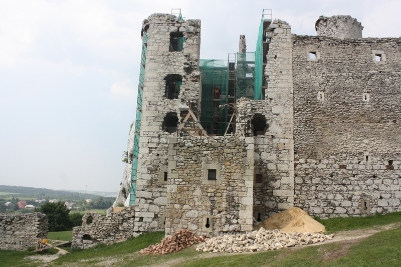 Modernizacja zamku w Ogrodzieńcu