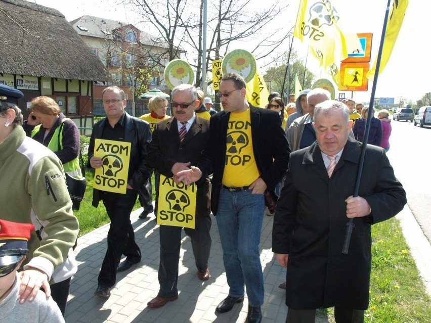 Stop atom - protest na 1 maja.