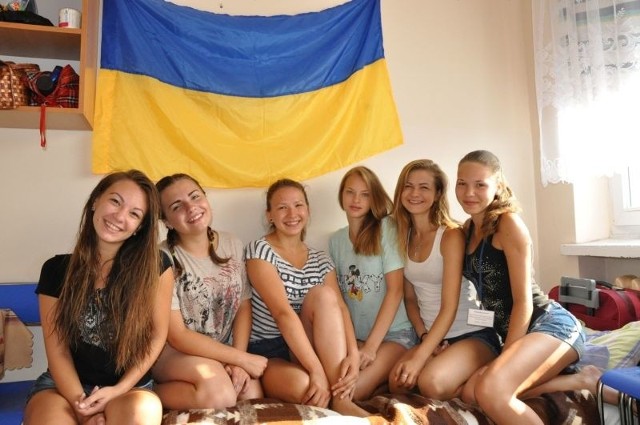 Młodzi Ukraińcy są zachwyceni Kluczborkiem. Chcieliby tutaj się uczyć i mieszkać.
