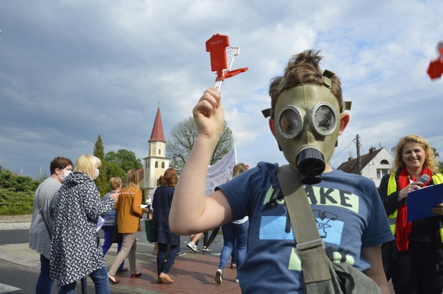 Przeciwko budowie biogazowni mieszkańcy organizowali protesty. Blokowali m.in. drogi