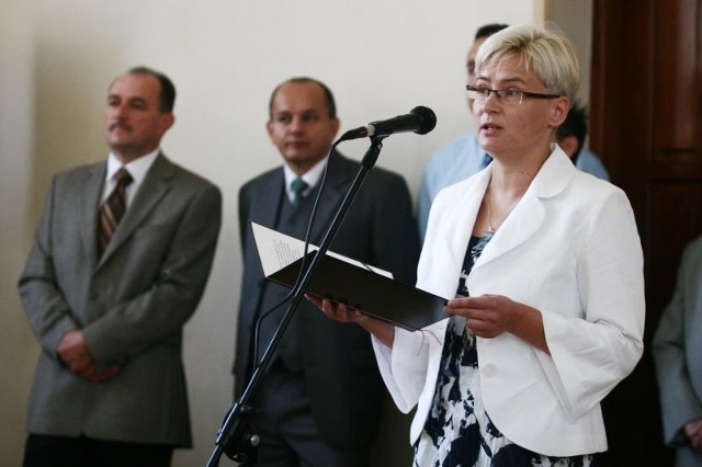 Agnieszka Fila-Kopeć, nowa dyrektorka Liceum Ogólnokształcące imienia Mikołaja Kopernika w Iłży.