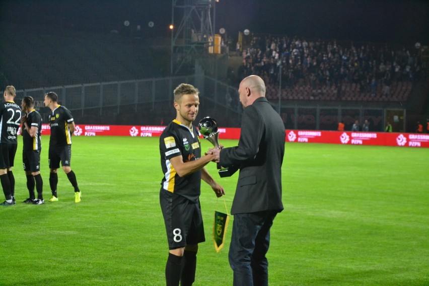 ŁKS zagwarantował sobie awans do Ekstraklasy po zwycięstwie...