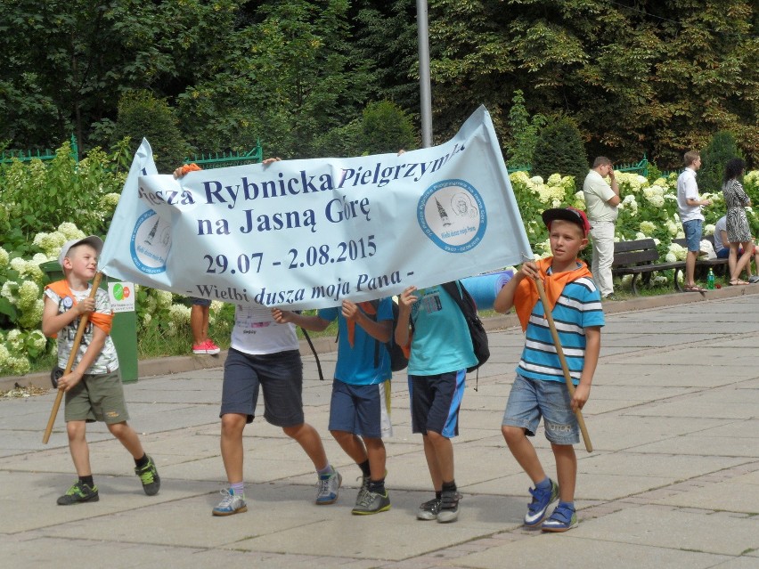 1 sierpnia 2015 Rybnicka pielgrzymka archidiecezji śląskiej...