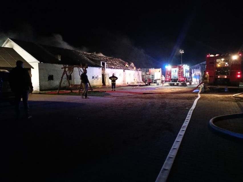 Pożar w Klimontach. Zbiórka pomoże pogorzelcom odbudować gospodarstwo