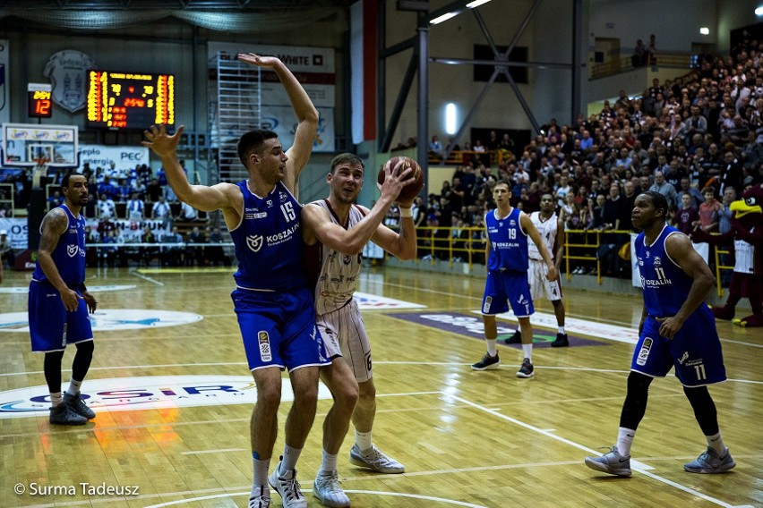 Spójnia Stargard - AZS Koszalin 76:73. Ważna wygrana w walce o utrzymanie!