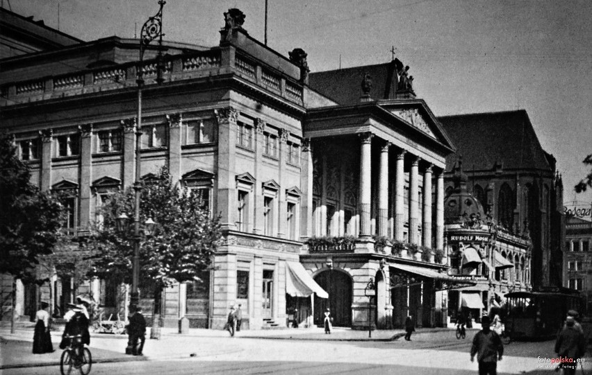 Ul. Świdnicka, budynek Opery Wrocławskiej, 1900-1910