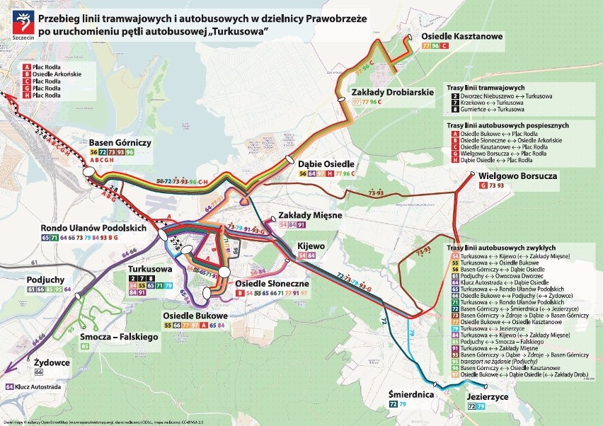 Szczecin: Wiemy, kiedy ruszy pętla Turkusowa. Co się zmieni? Są pierwsze szczegóły