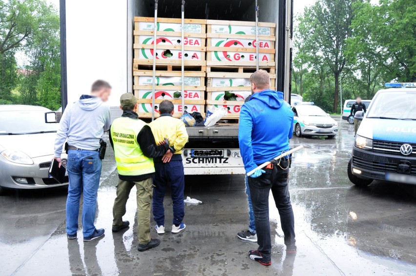 Siedmiu nielegalnych imigrantów podróżowało w naczepie z...