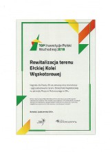 Miasto Ełk wyróżnione w konkursie Top Inwestycje 2018. Wciąż trwają prace przy ełckiej kolei wąskotorowej