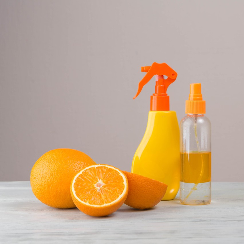Domowy płyn czyszczący ze skórek pomarańczy nie tylko...