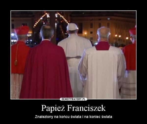 Internet wita papieża Franciszka. Zobacz memy!